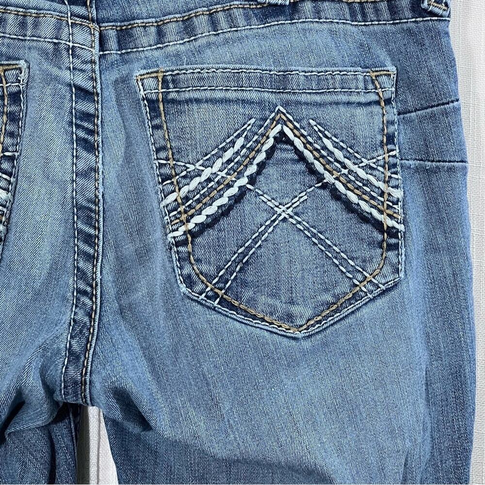 Ariat Real Denim Bootcut Embroidered Pockets Jeans Size 28S - Picture 11 of 15